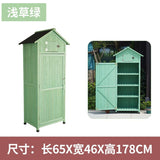 戶外工具箱儲物櫃防水防曬實木櫃花園庭院雜物房 戶外儲物櫃 香港 送貨