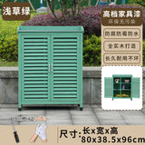 戶外工具箱儲物櫃防水防曬實木櫃花園庭院雜物房 戶外儲物櫃 香港 送貨