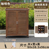 戶外工具箱儲物櫃防水防曬實木櫃花園庭院雜物房 戶外儲物櫃 香港 送貨