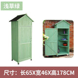 戶外工具箱儲物櫃防水防曬實木櫃花園庭院雜物房 戶外儲物櫃 香港 送貨