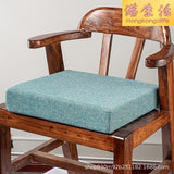 亞麻坐墊 45D高密度海綿墊不變形坐墊 加硬加厚餐椅坐墊