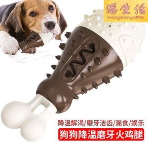 寵物用品工廠雞腿狗狗玩具磨牙棒漏食啃咬狗牙刷