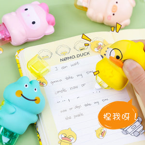 學習文具減壓修正帶 大容量可愛動物學生改正帶 創意卡通辦公塗改帶