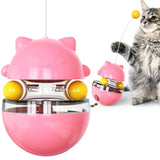 寵物用品不倒翁漏食球鐳射逗貓棒貓咪玩具